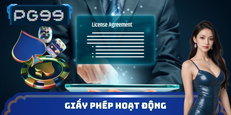 Giấy phép hoạt động PG99